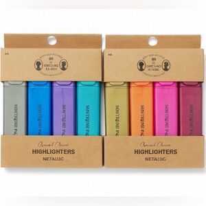 Søstrene Grene Metallic Highlighters Set